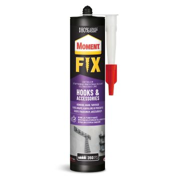 Klijai montažiniai Moment Fix Hooks & Accessories, 440 g