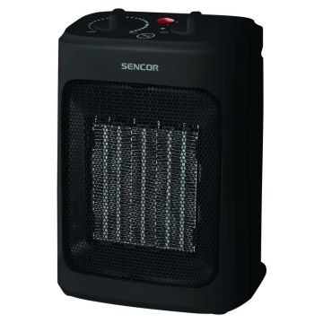 Keraminis šildytuvas Sencor SFH 7601BK, 2 kW