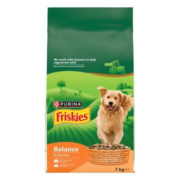 Šunų maistas Friskies Balance jautiena/vištiena,7kg