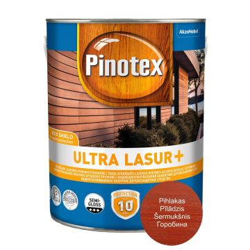 Medienos impregnantas Pinotex Ultra Lasur+šermukšnis sp., 3l