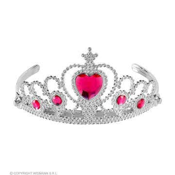 Karūna princesė Widmann 09789, sidabro/rožinė