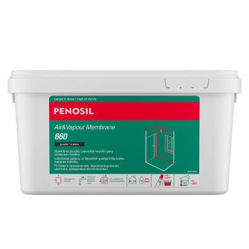 MASTIKA PENOSIL AIR/VAPOUR 660 JUODA 5KG