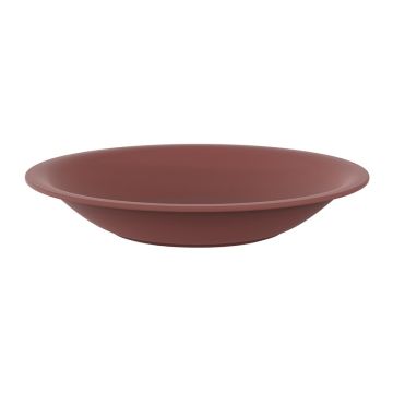 Lėkštutė, 21 cm, plastikas, raudona