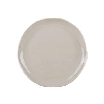 Lėkštė pietų Domoletti Pearl Blush, Ø 26.5 cm, kreminė