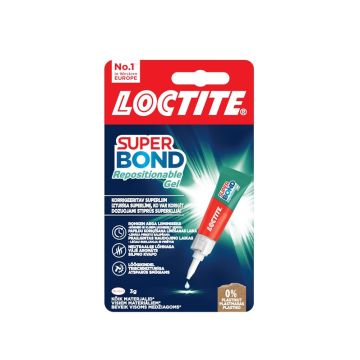 Klijai kontaktiniai Loctite Super Bond Pure Gel 3 g