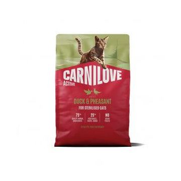 Sausas kačių maistas Carnilove su antiena ir fazanu 2kg