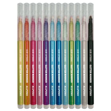 RAŠIKLIAI BLIZGŪS ALPINO COLOR EXP 12VNT