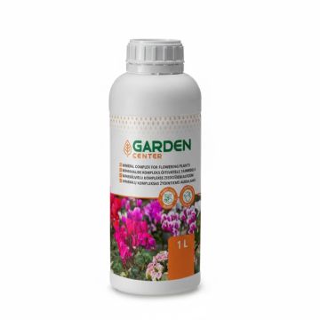 Mineralizuotas vanduo žydinčioms gėlėms Garden Center, 1 l