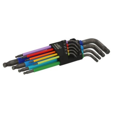 Šešiakampių raktų rinkinys Bahco, 1,5-10mm, 9 vnt.