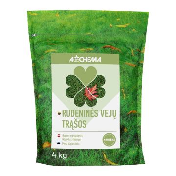 Rudeninės trąšos vejoms Agrochema, granuliuotos, 4 kg