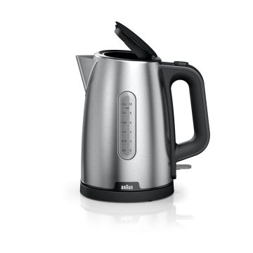 Elektrinis virdulys Braun PurShine WK1500BK, 1.7 l, sidabro