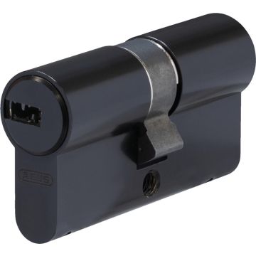 Cilindras Abus D6XBK, (din) standarto, 30 - 35 mm, juoda