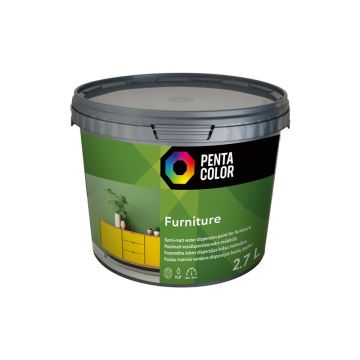 Dažai Pentacolor Furniture Pusiau matiniai 2.7l