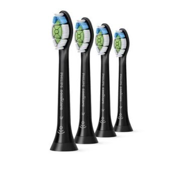 Dantų šepetėlio galvutė Philips HX6064/88, juoda, 4 vnt.