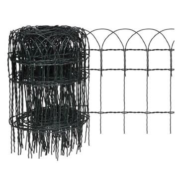 Gėlynų tinklas, 150 x 90 x 3 mm, 40 cm, 10 m, cinkuota/pvc