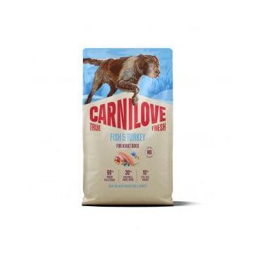 Sausas šunų maistas Carnilove True Fresh, kalakut./žuvis,4KG