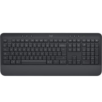Klaviatūra Logitech K650 EN, juoda, belaidė