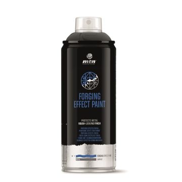 Aerozoliniai dažai Montana Forging Effect, juoda, 0.4l