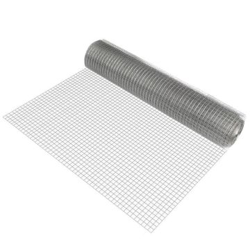 Virintas tinklas, 12.7x12.7x0.8 mm, 120 cm, 5 m, cinkuota