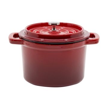 PUODAS KETAUS MINI GRAND FEU RAUDONAS 0.65L