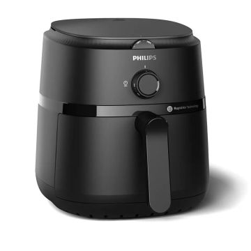 Karšto oro gruzdintuvė Philips 1000 NA120/00, juoda, 1500 W