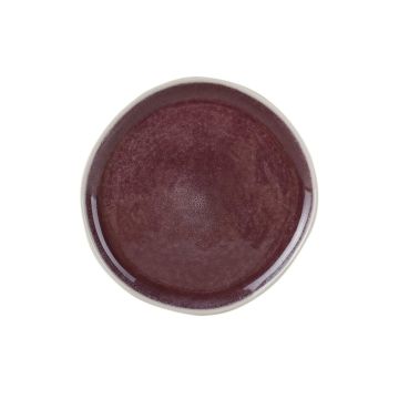 Lėkštė desertinė Cherry Velvet, Ø 20.3 cm, balta/violetinė