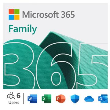 Įranga programinė Microsoft 365 Family P10 1y