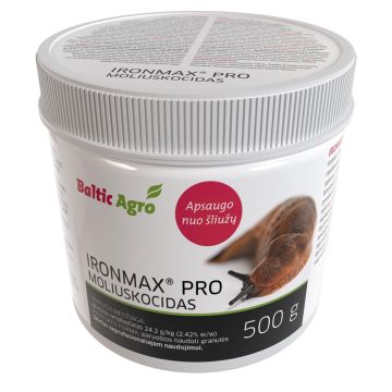 Moliuskocidas Baltic Agro IRONMAX PRO, 0.5 kg