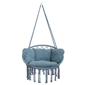 Hamakas kėdė DOMOLETTI 706A0P3, 80×60×153 cm, pilka