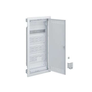 Modulinis skydas Hager Volta, potinkinis, 48 mod., balta sp.