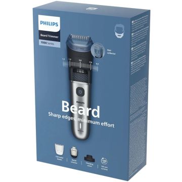 Barzdakirpė Philips 7000 BT7670/15, li-ion, sidabro/pilka