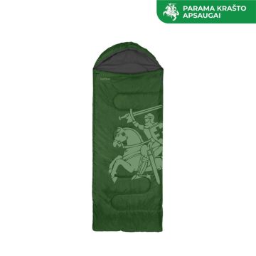 Miegmaišis Vytis Outliner, žalias, dešininis, 220 cm