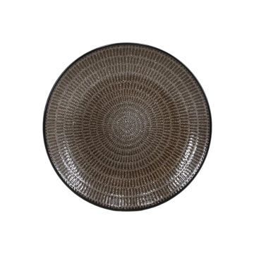 Lėkštė desertinė Domoletti Chestnut Noir, Ø 19.5 cm, ruda