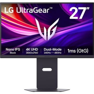 Monitorius LG UltraGear 27G850A-B, IPS, 240 Hz, 4K UHD, 27"