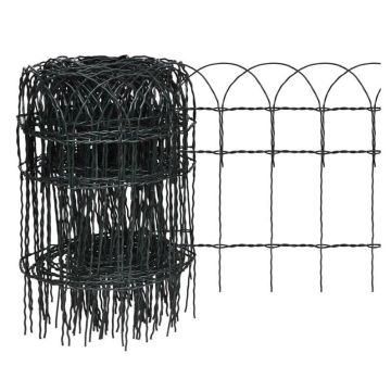 Gėlynų tinklas, 150 x 90 x 3 mm, 40 cm, 10 m, cinkuota/pvc