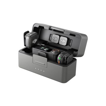 MIKROFONAS DJI MIC 3 (2TX+1RX+DĖKLAS)