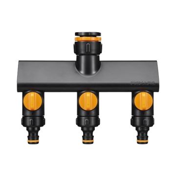Žarnos jungtis Fiskars Comfort 3-suun