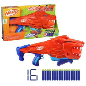 Žaislinis šautuvas su kulkomis Nerf BLASTER LIONFURY F8646