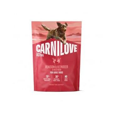 Sausas šunų maistas Carnilove, šernienos mėsa/elnias, 1,5KG