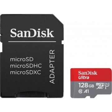 Atminties kortelė SanDisk Ultra, 128 GB, 140 Mb/s