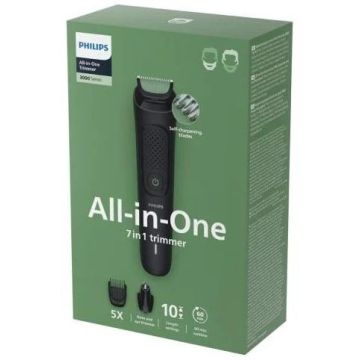Plaukų ir nosies plaukų kirpimo mašinėlė Philips MG3930/15