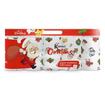 Tualetinis popierius Kartika Christmas Edition, 3 sl