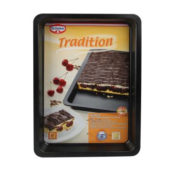 Kepimo forma Dr. Oetker 1450, juoda, 42 cm x 29 cm