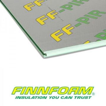 Plokštė Finnfoam FF-PIR ALK, 100x600x1200 mm