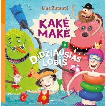 Edukacinė knygelė Kakė Makė Didžiausias Lobis
