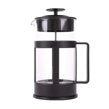  Kavinukas French Press, 1 l, skaidri/juoda