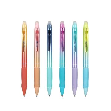 Rašiklis su rašalo trynikliu, įvairių spalvų, 0.7 mm