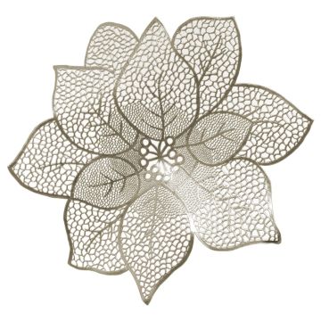 PADĖKLIUKAS FLOWER 152721D AUKSO D44CM
