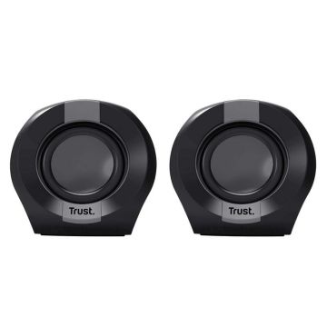 Kompiuterinė kolonėlė TRUST POLO 2.0, juodos spalvos, 4 W