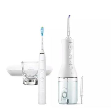 Dantų šepetėlio ir irigatoriaus komplektas Philips HX3886/41
